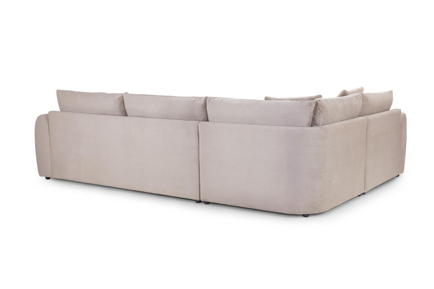 Alv Left Hand Facing Corner Sofa - Mocha