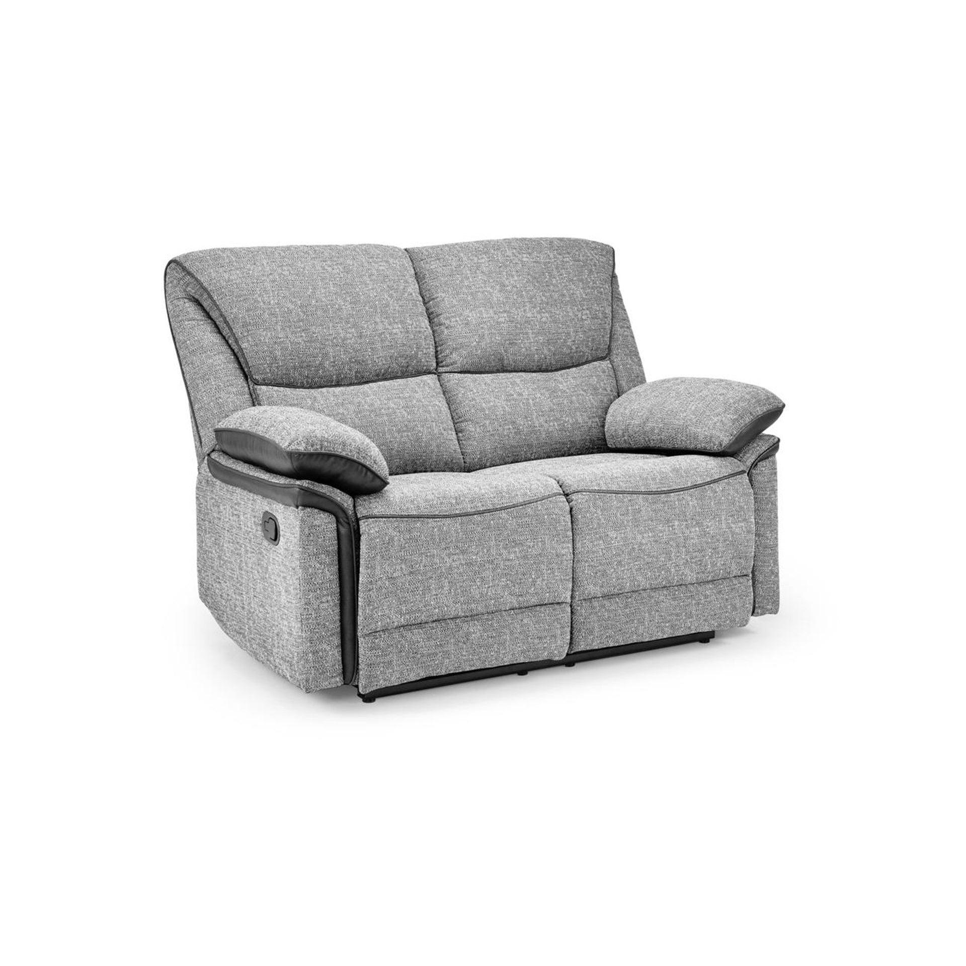 Anzla Recliner 2 Seater Sofa - Grey