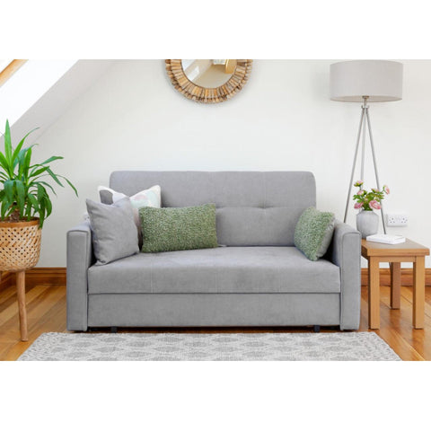 Castillo 2 Seater Sofabed Set - Grey