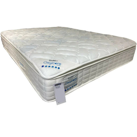 Oxycore 1000 Pocket Pillow Top Memory Foam Mattress - Medium Soft Top