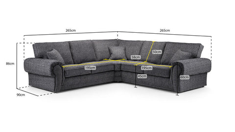 Kachayr Sofa Set - Grey