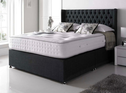 Chesterfield Wing Divan Bed