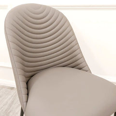 Lovemybedss Aliyah Leather Dining Chair
