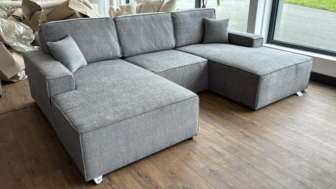 Brooklyn Modular Cinema Style U Shape Sofa