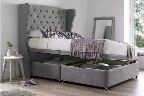 Deluxe Ottoman Gas Lift Storage Bed