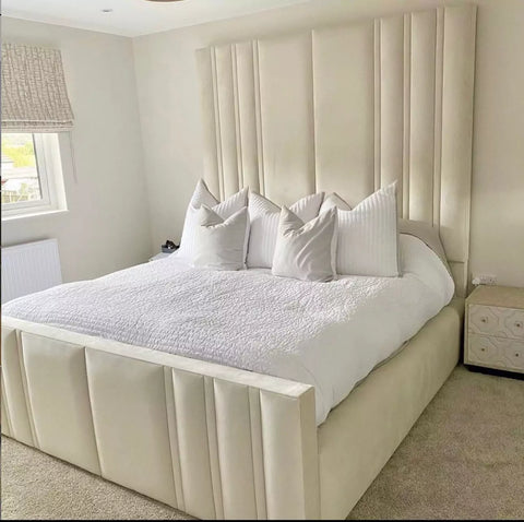 Dolce Bed With Mattress - Ottoman Gas Lift